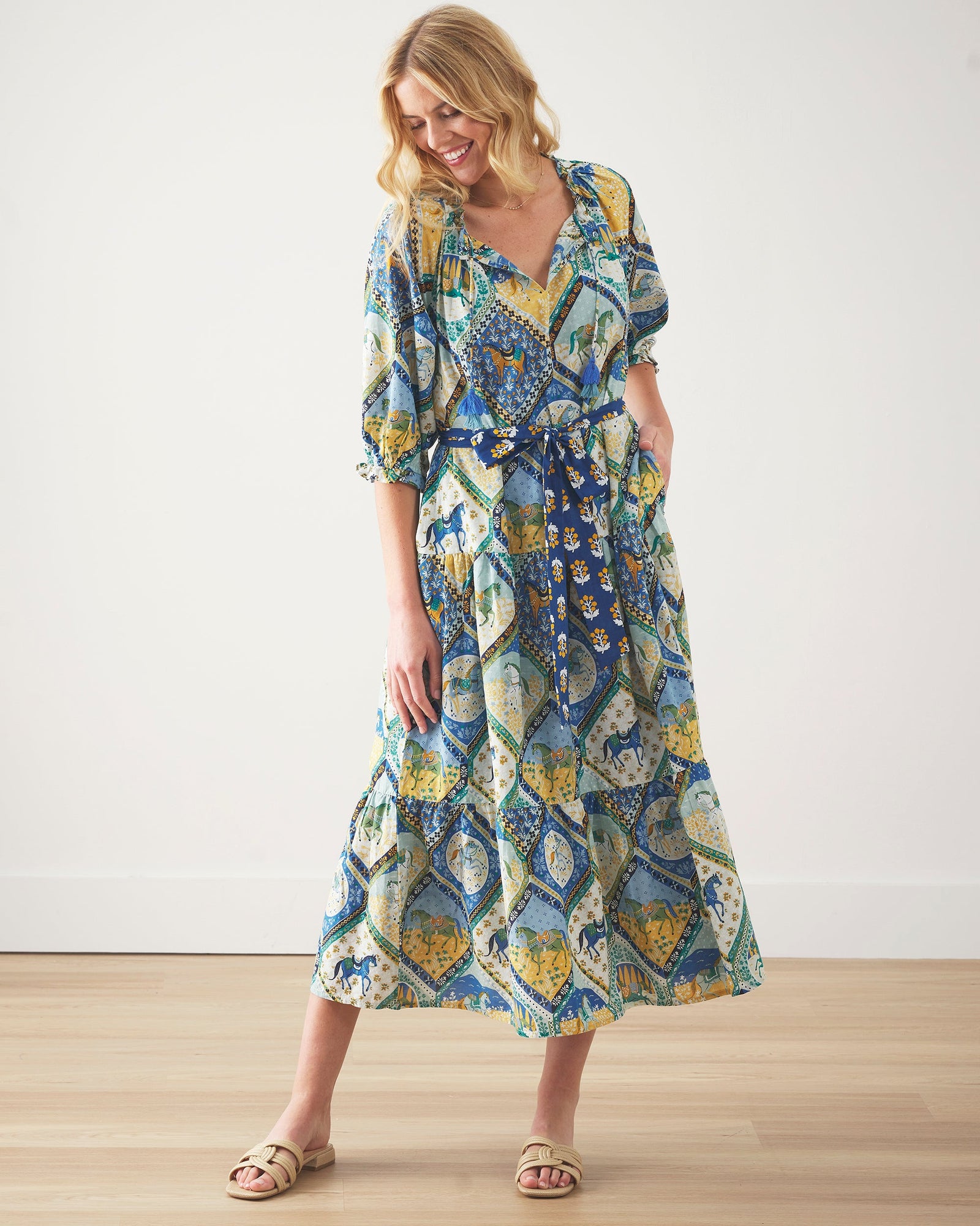 The Devon Dress | High Horse - Sage