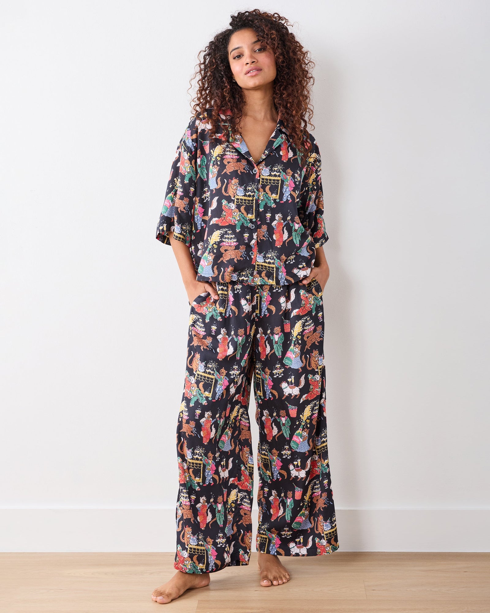 Swanky Cats - Eco Satin Wildest Dream Set | Tuxedo