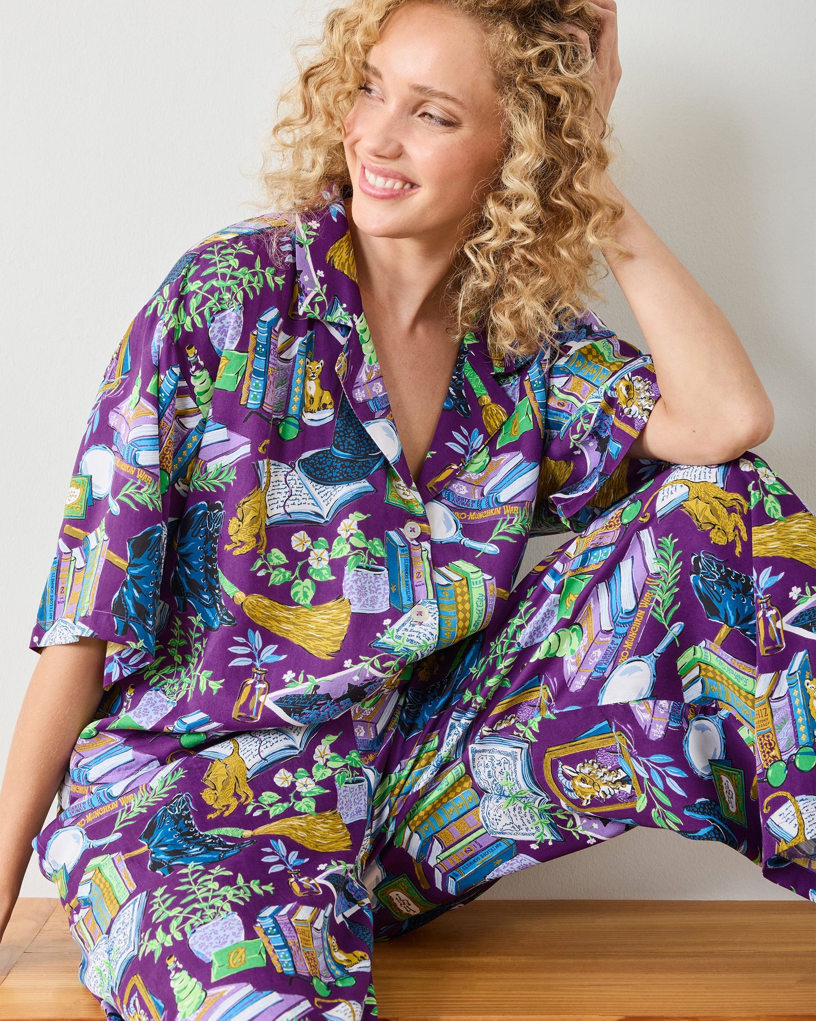 Elphaba's Alchemy - Eco Satin Wildest Dreams Set - Brewed Blackberry - Printfresh