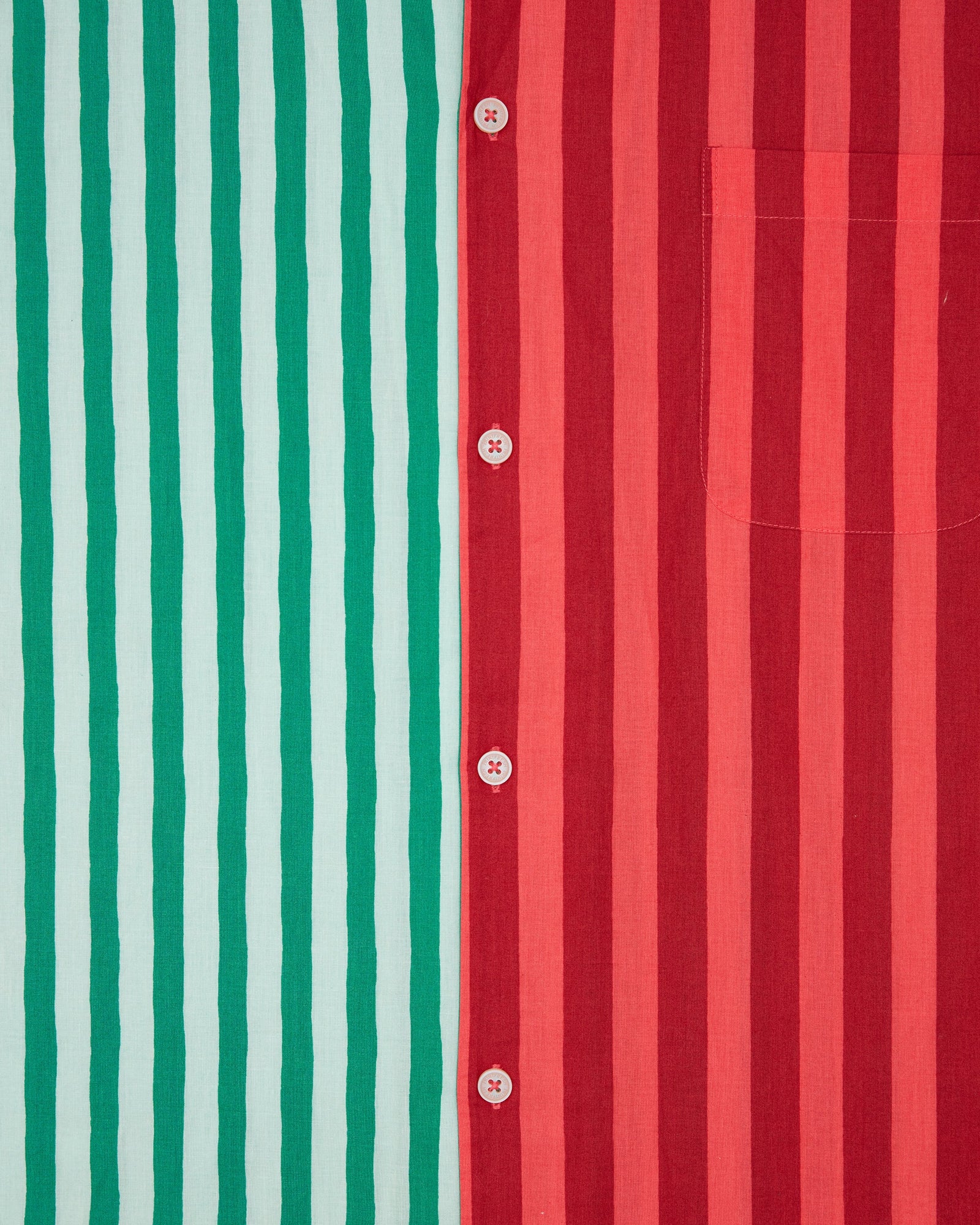 Holiday Stripes - Long PJ Set - Spearmint & Peppermint - Printfresh