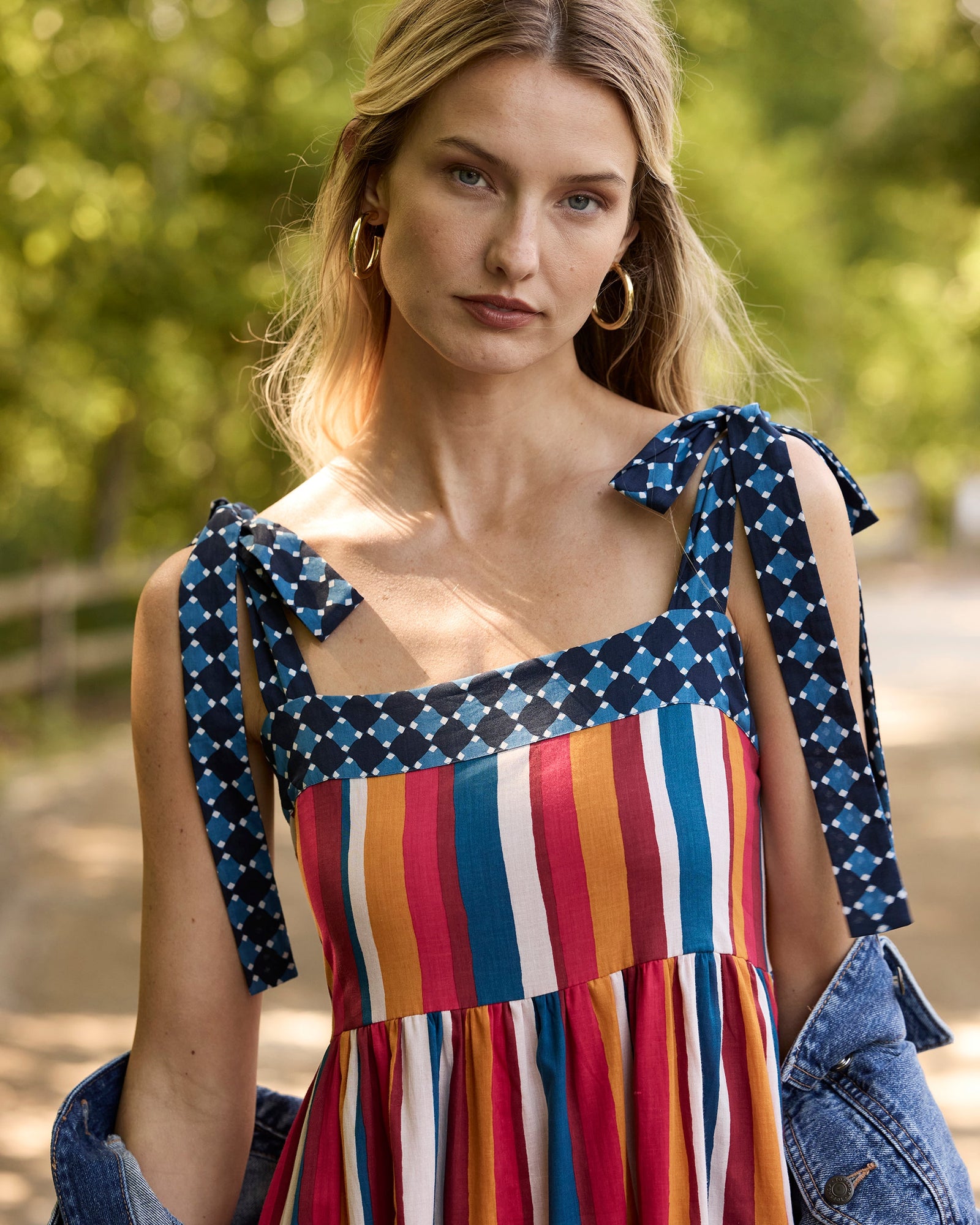Way Around Dress | In Season Stripes (Multi)