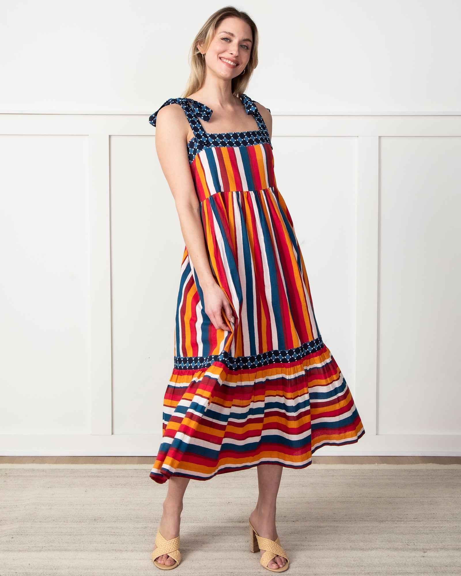 Way Around Dress | In Season Stripes (Multi)