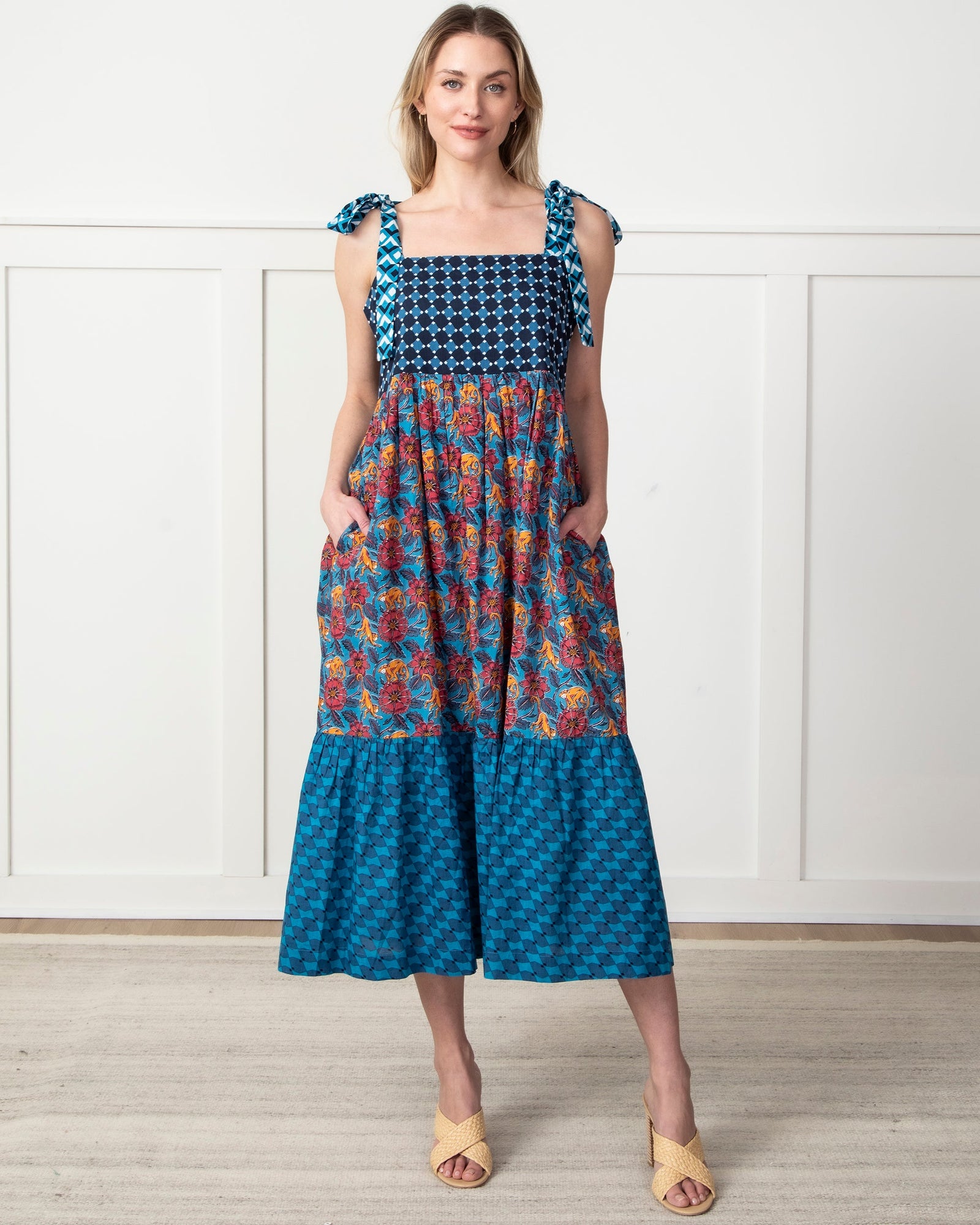 Way Around Dress | Leaps & Bounds (Blue)