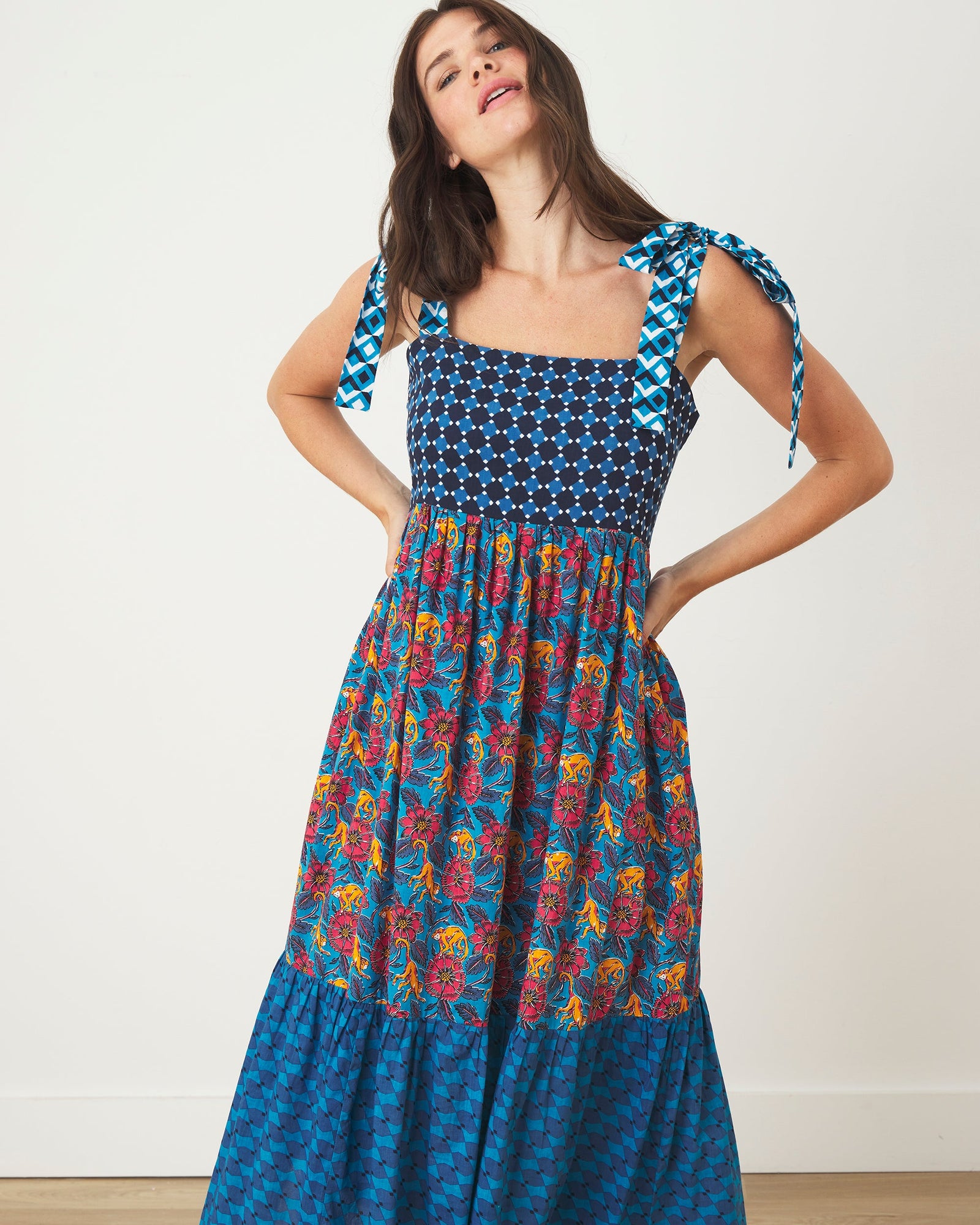 Way Around Dress | Leaps & Bounds (Blue)