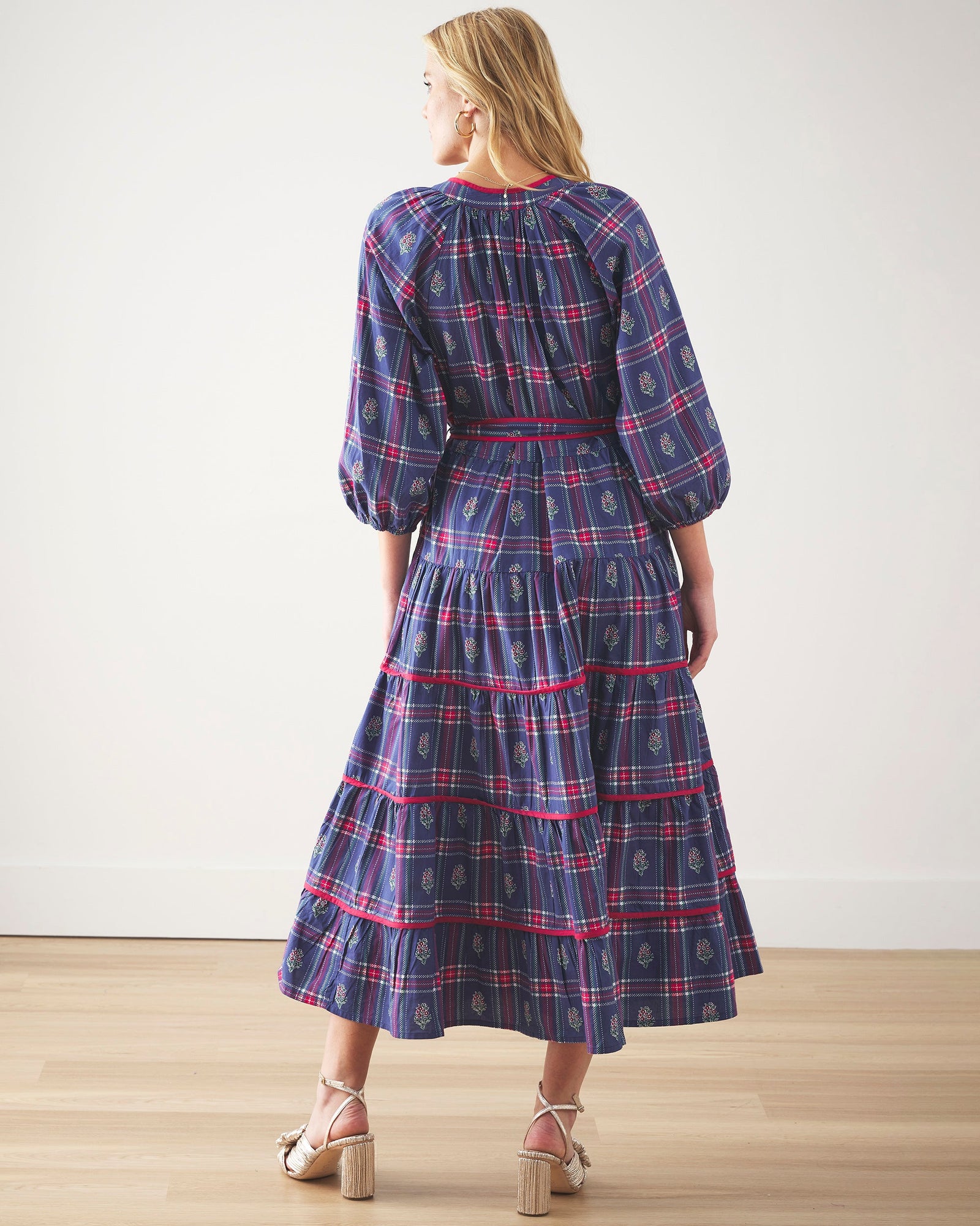 Main Street Dress | Nostalgia Plaid (Blue)