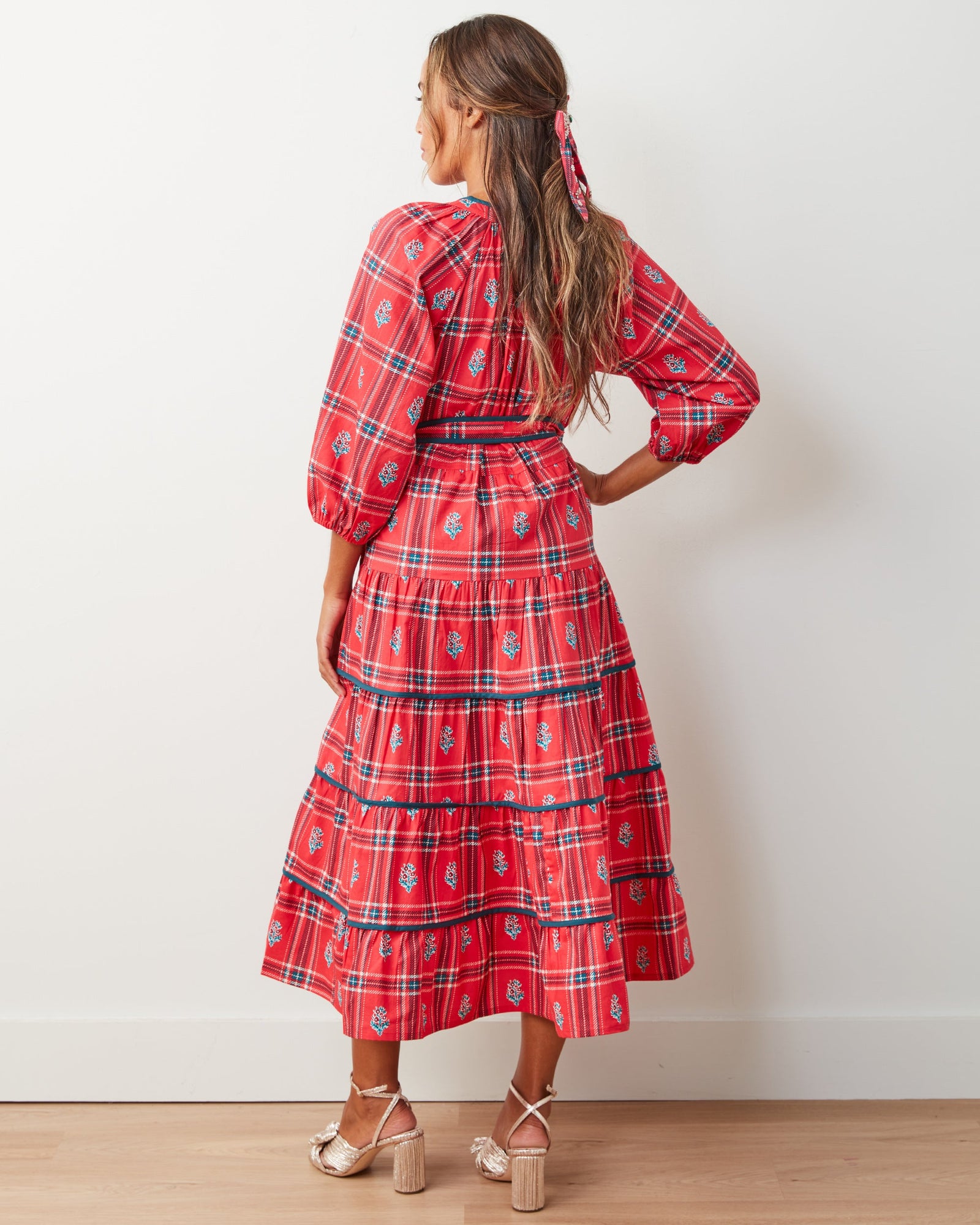 Nostalgia Plaid - Main Street Dress | Joyful Red