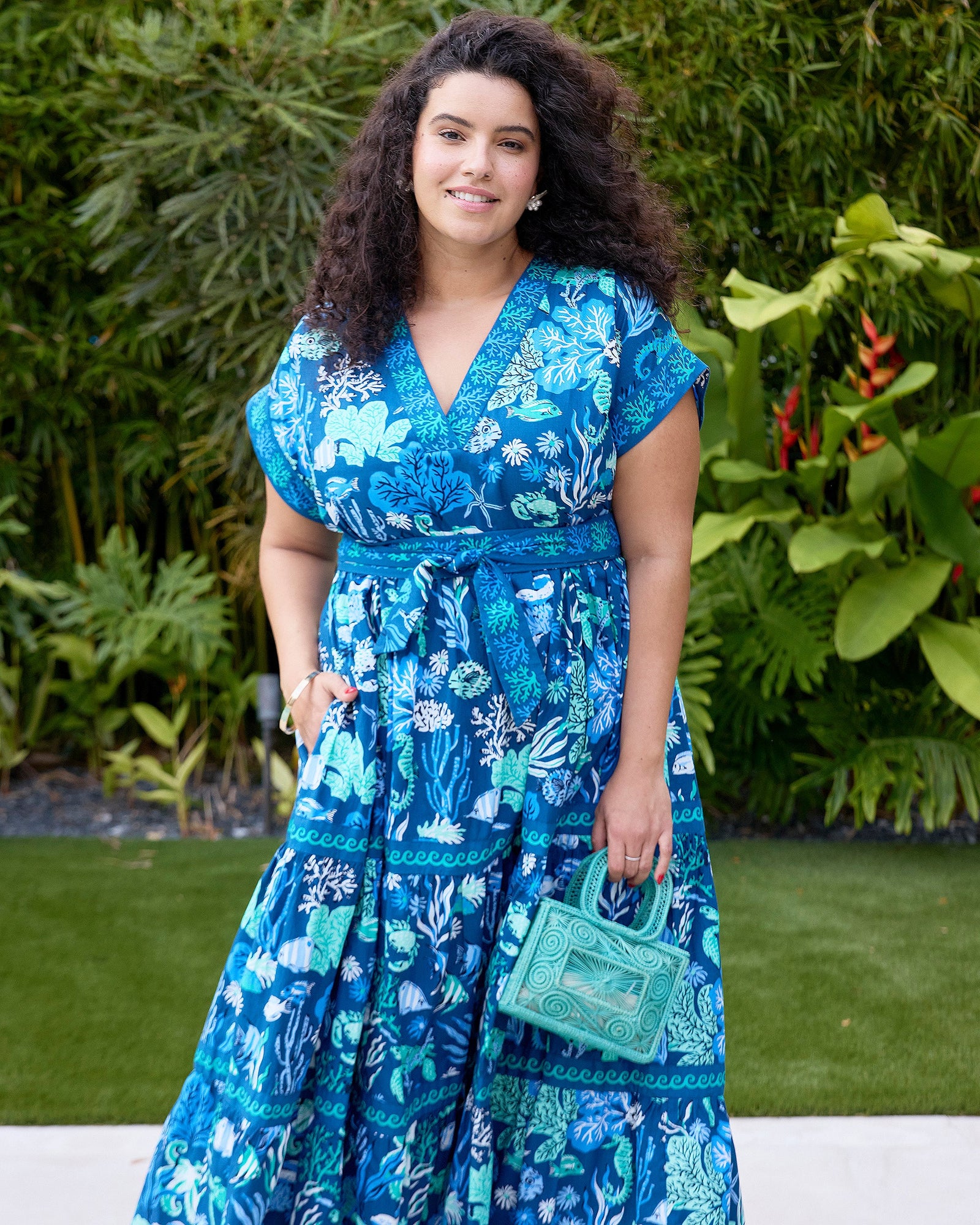 Beachy Keen Dress | Oceania (Blue)