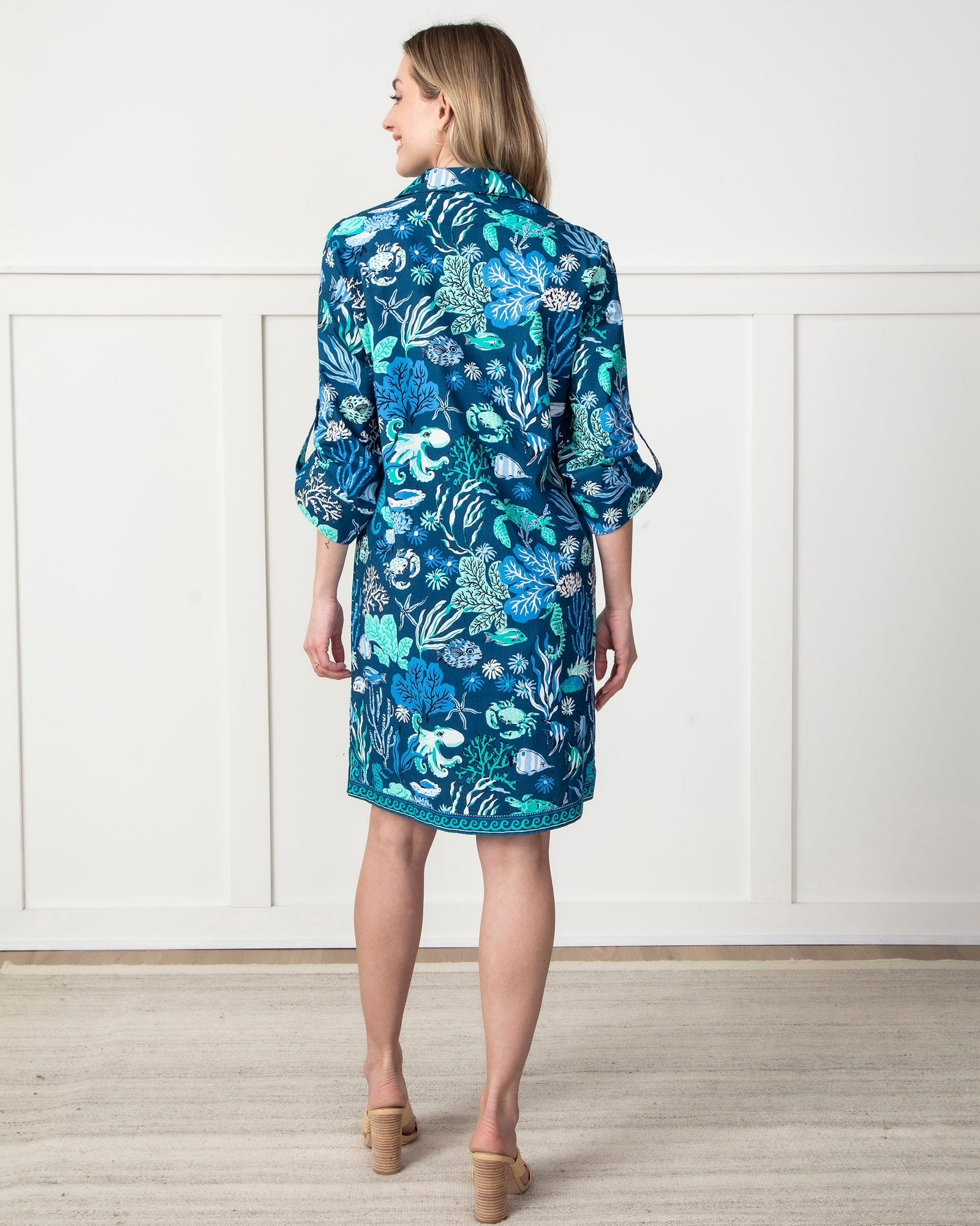 Oceania - Graceful Getaway Dress | Navy