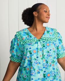 Printfresh + Oh Joy! - Posh Petals - Nostalgia Nightgown - Spearmint - Printfresh