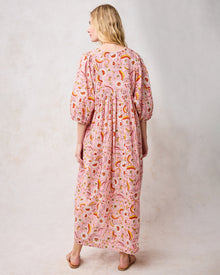 India Bloom - Artifact Dress - Soft Rose - Printfresh