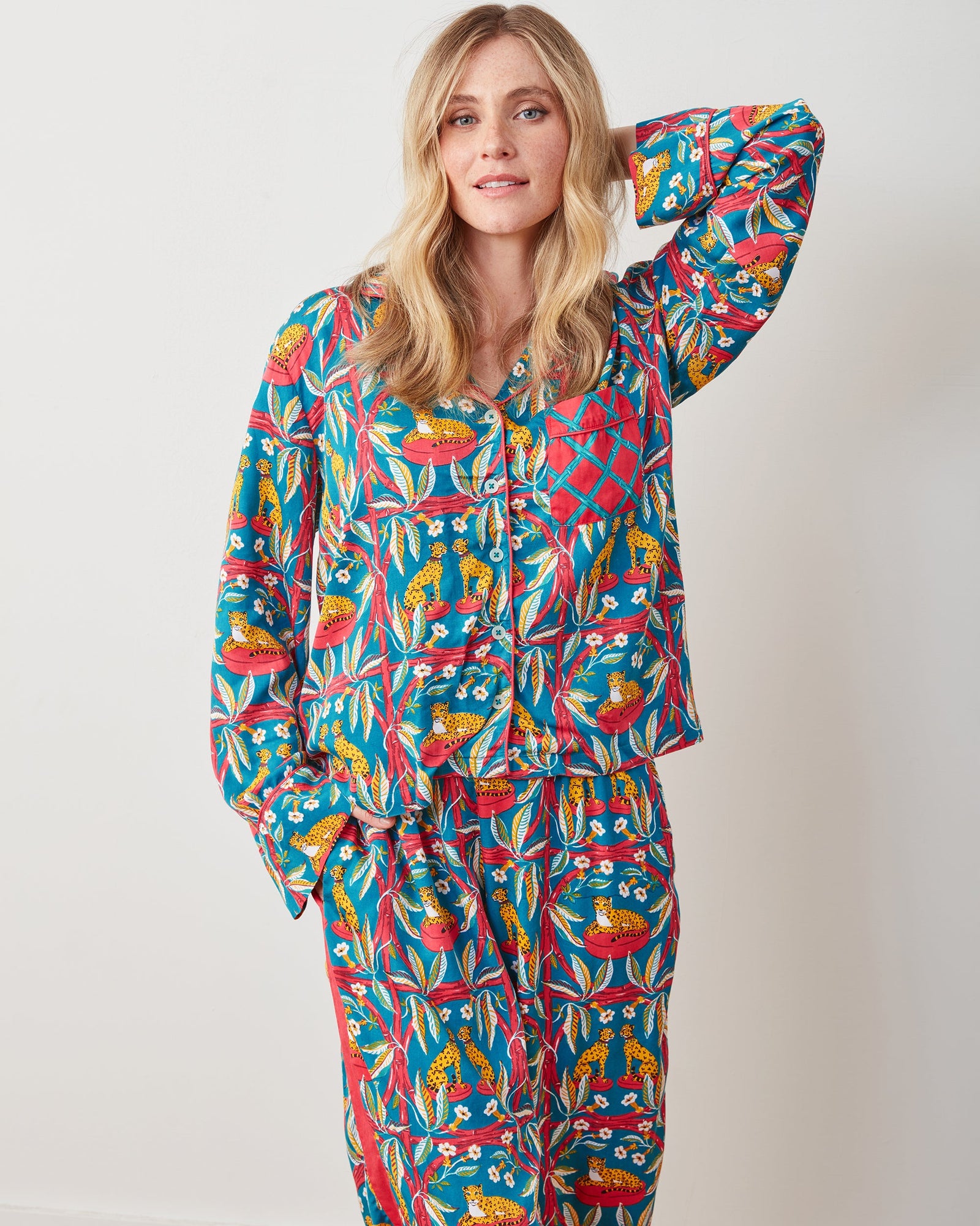 Royal Cheetah - Eco Satin Rittenhouse Set | Ruby & Jade