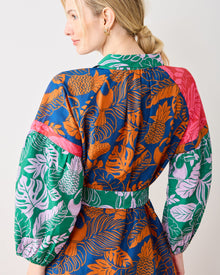 Toucan Treetop - Claudia Dress - Multi Palms - Printfresh