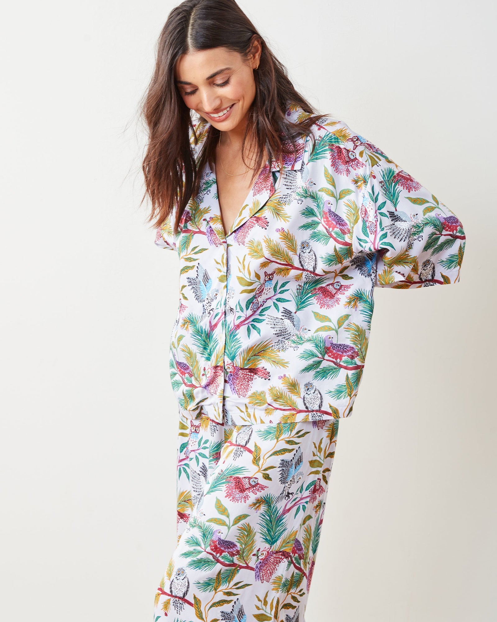 Eco Satin Wildest Dreams Set | Wise Owls - Dusty Lilac