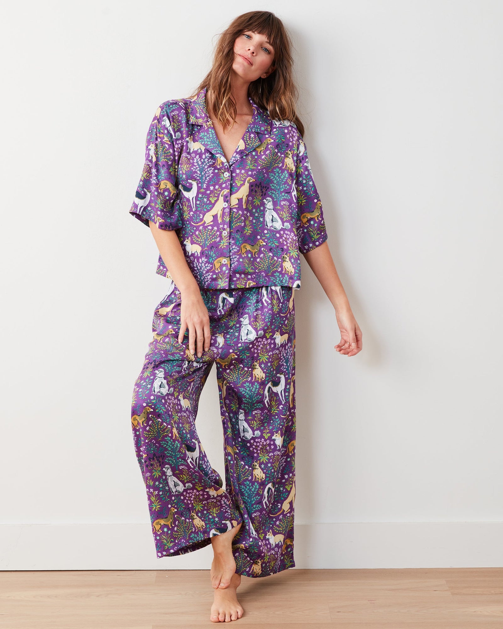 Must Love Dogs - Eco Satin Wildest Dreams Set - Amethyst - Printfresh