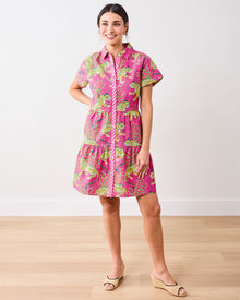 Bagheera - Easy Elegance Dress - Hot Pink - Printfresh