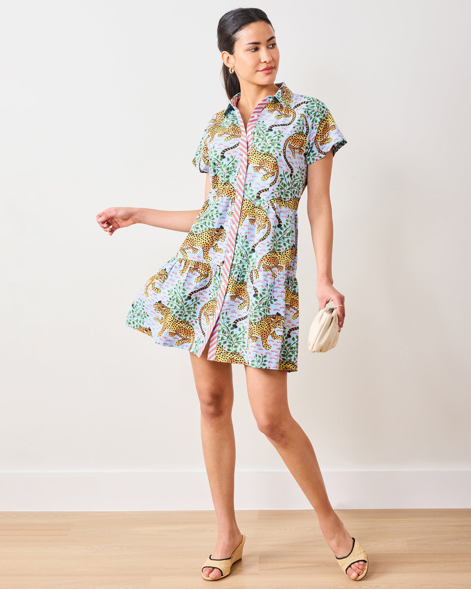 Bagheera - Easy Elegance Dress - Pale Blue - Printfresh