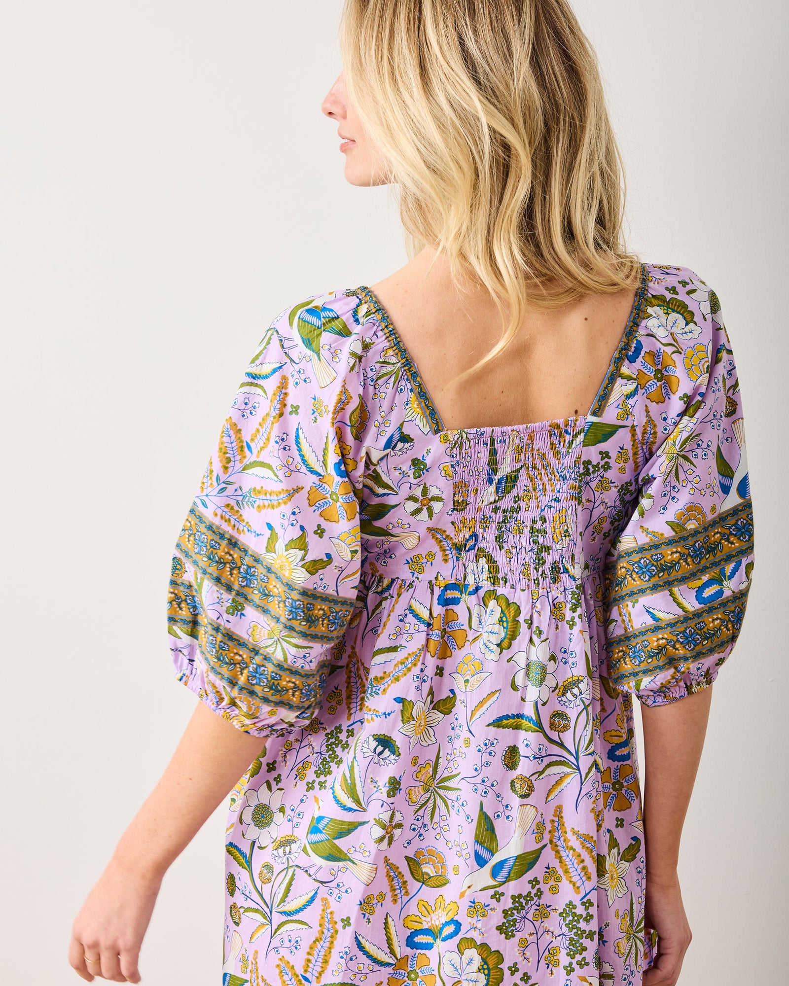 Jasmine Dress | Painters Garden - Lavender