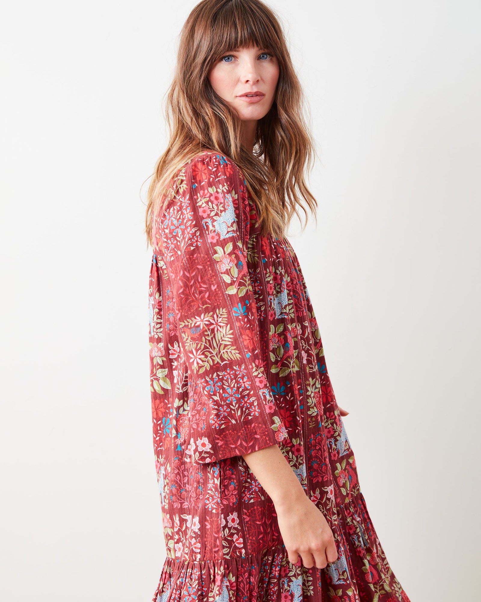 Float On Dress | Stained Glass Storybook (Red)