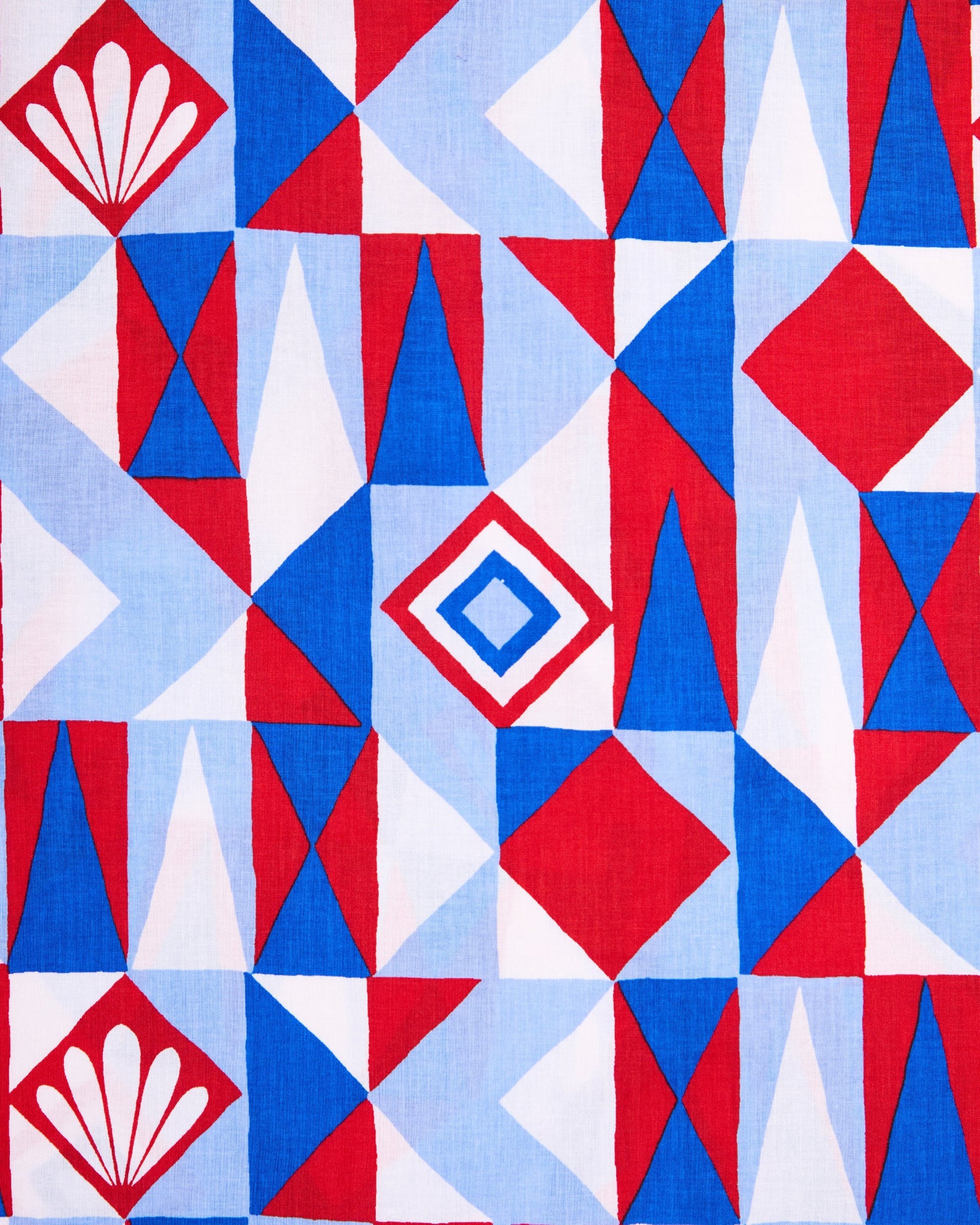 Underwater Mosaic - Escape Skirt - Retro Red - Printfresh