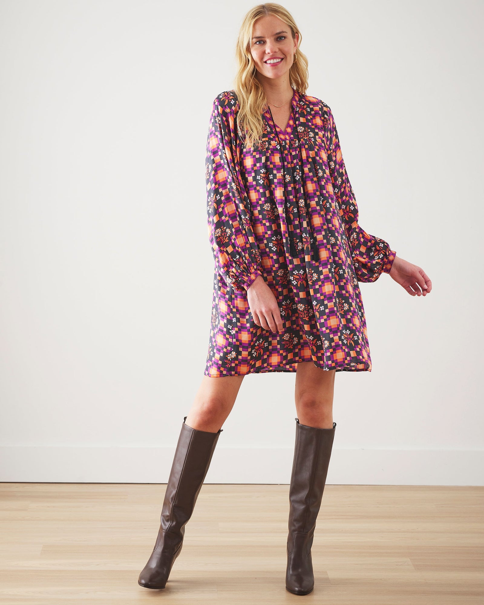 On The Scene Tunic | Tomorrow's Tapestry (Purple)