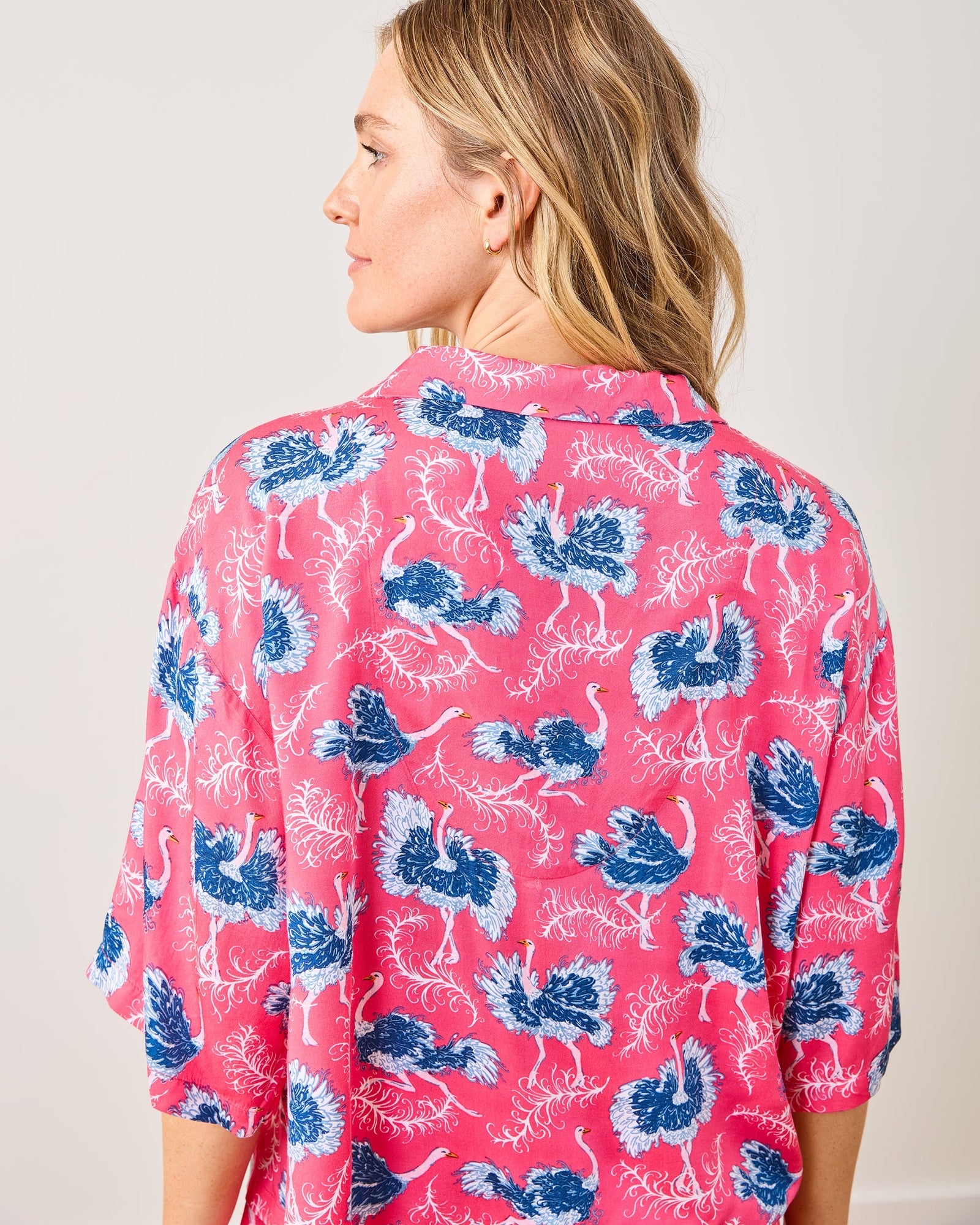 Ostrich Dance - Eco Satin Wildest Dreams Set | Fancy Pink