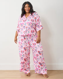 Swooning Sparrows - Eco Satin Wildest Dreams Set - Pink Petal - Printfresh