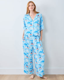 When Pigs Fly - Eco Satin Sweet Dreams Set - Pale Blue - Printfresh