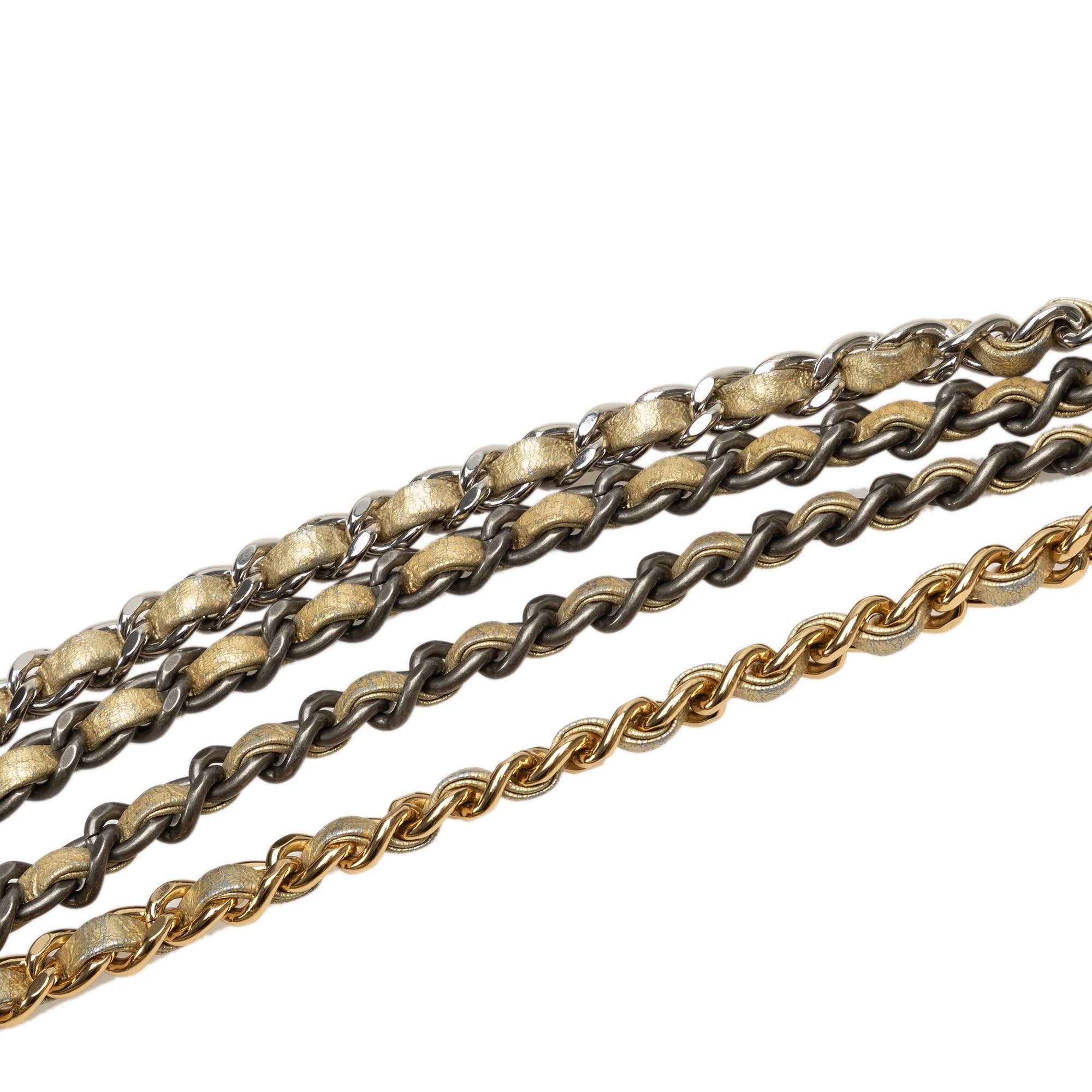 Chanel | Pre-Owned Small Metallic Lambskin Gabrielle Crossbody | Gold