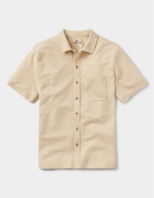 Men | Active Puremeso Weekend Button Down | Iced Latte