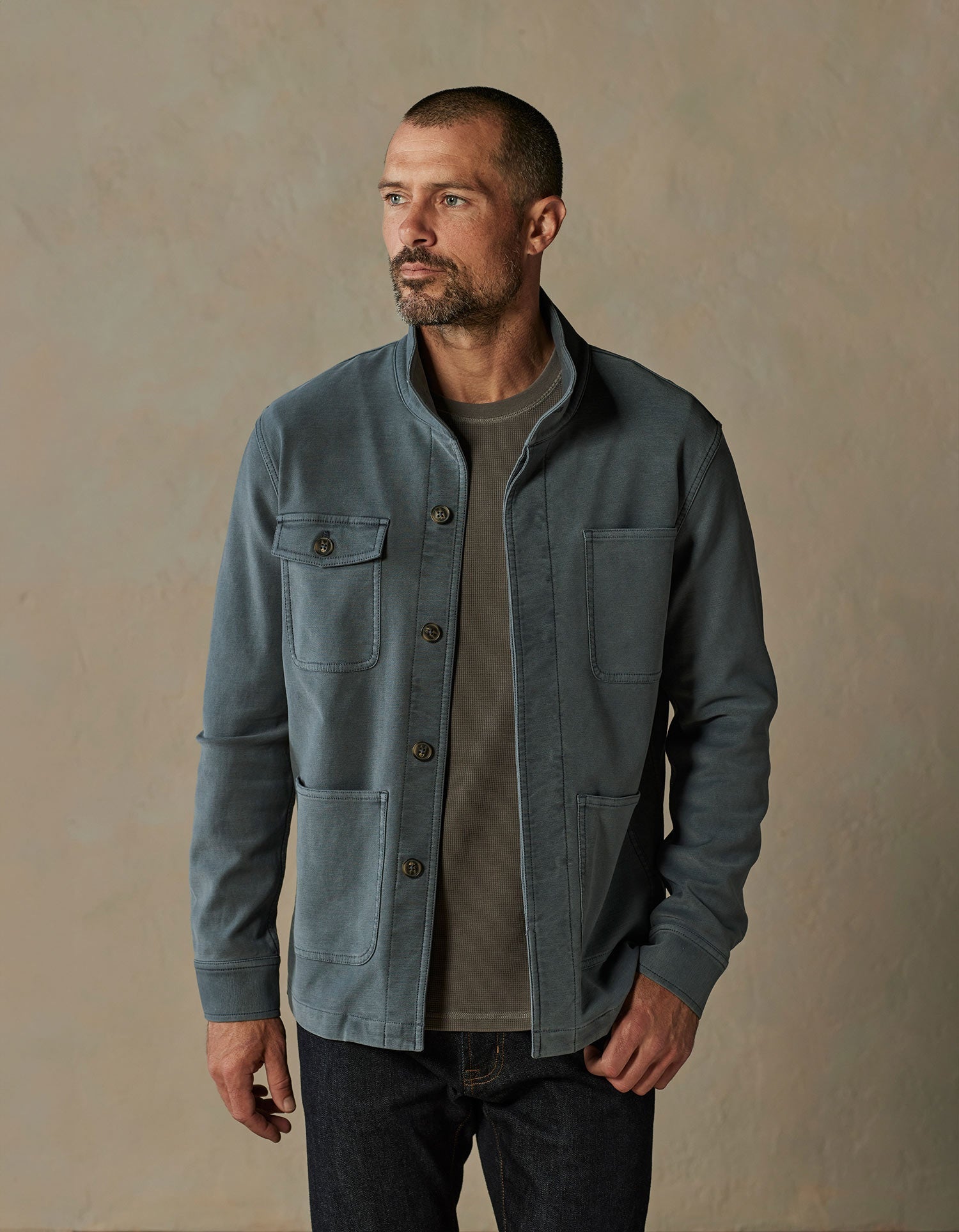 Men | Comfort Terry Chore Coat | Waterloo