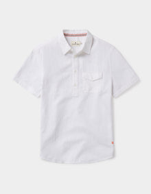 Men | Lived-In Cotton Popover | White