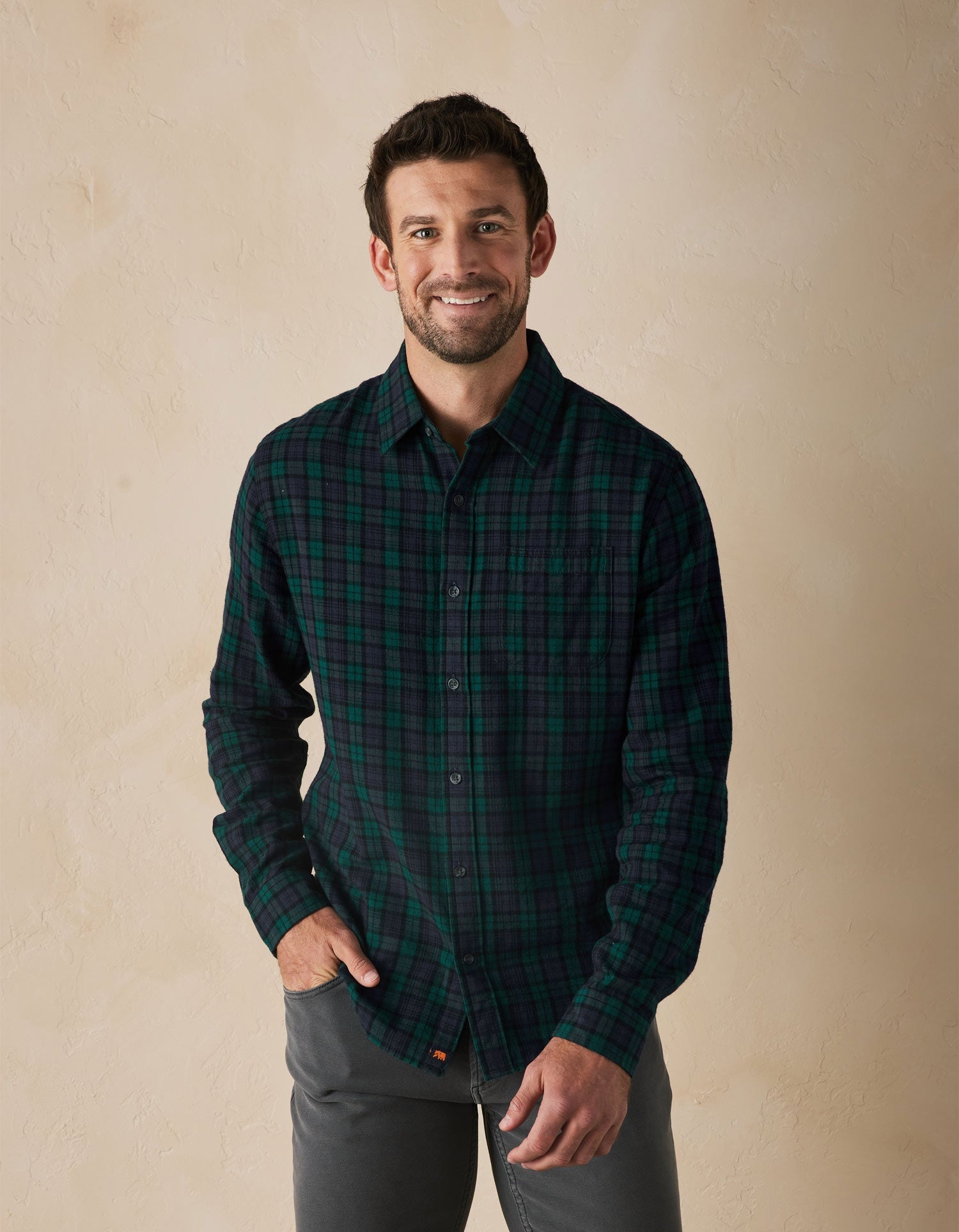 Men | Nikko Button Up Shirt | Alpine Plaid