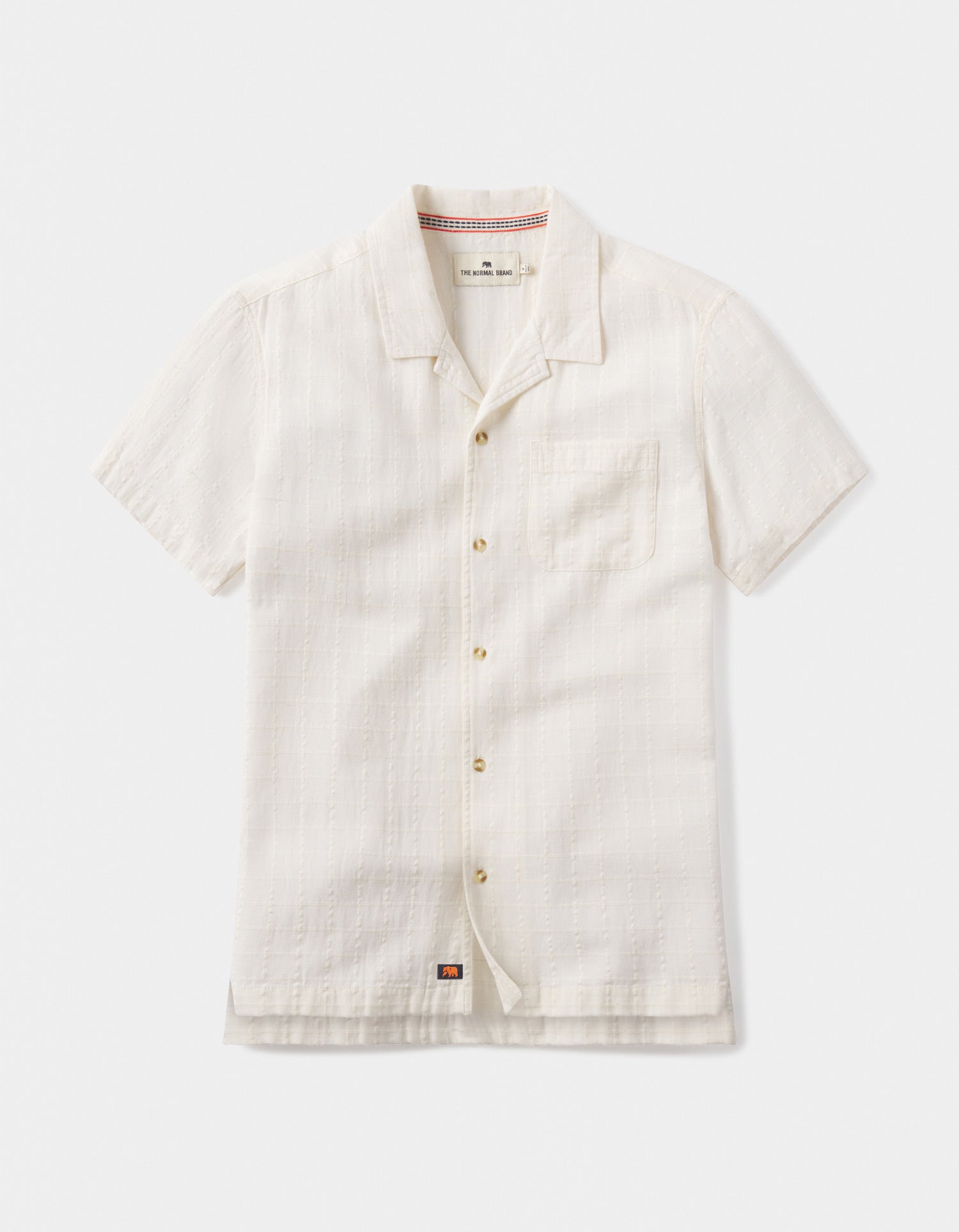 Men | Freshwater Camp Shirt | Oasis Ivory