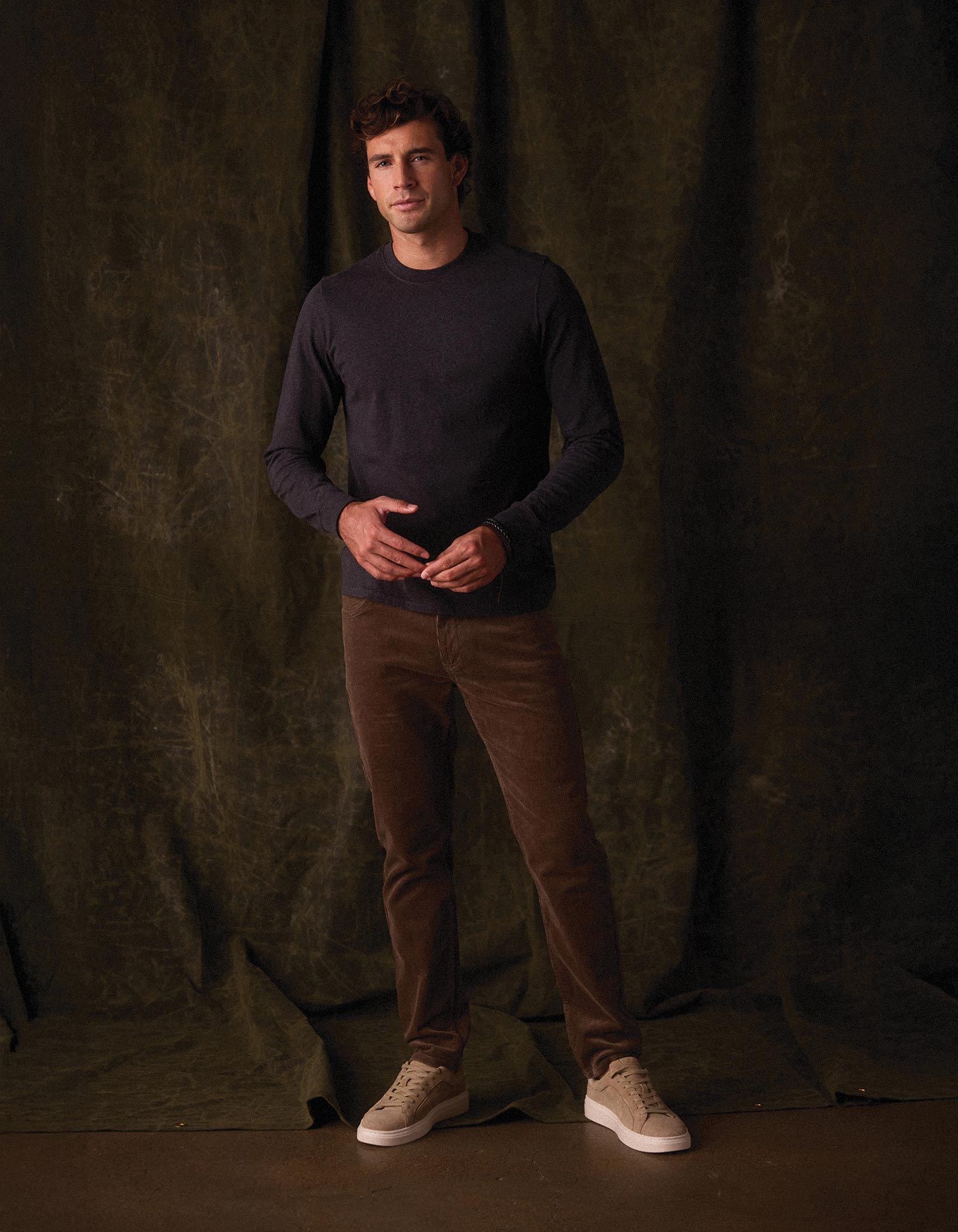 Men | Comfort Cord Pant | Taupe