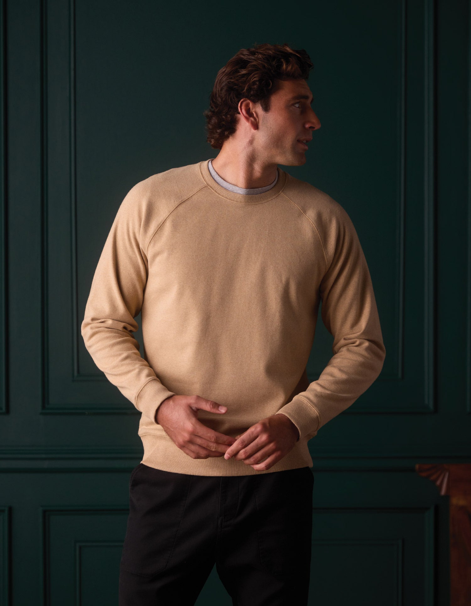 Men | Puremeso Everyday Crew | Toffee