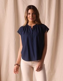 Women | Estella Blouse | Normal Navy