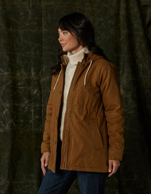 Women | Betsie Canvas Coat | Maple Glaze