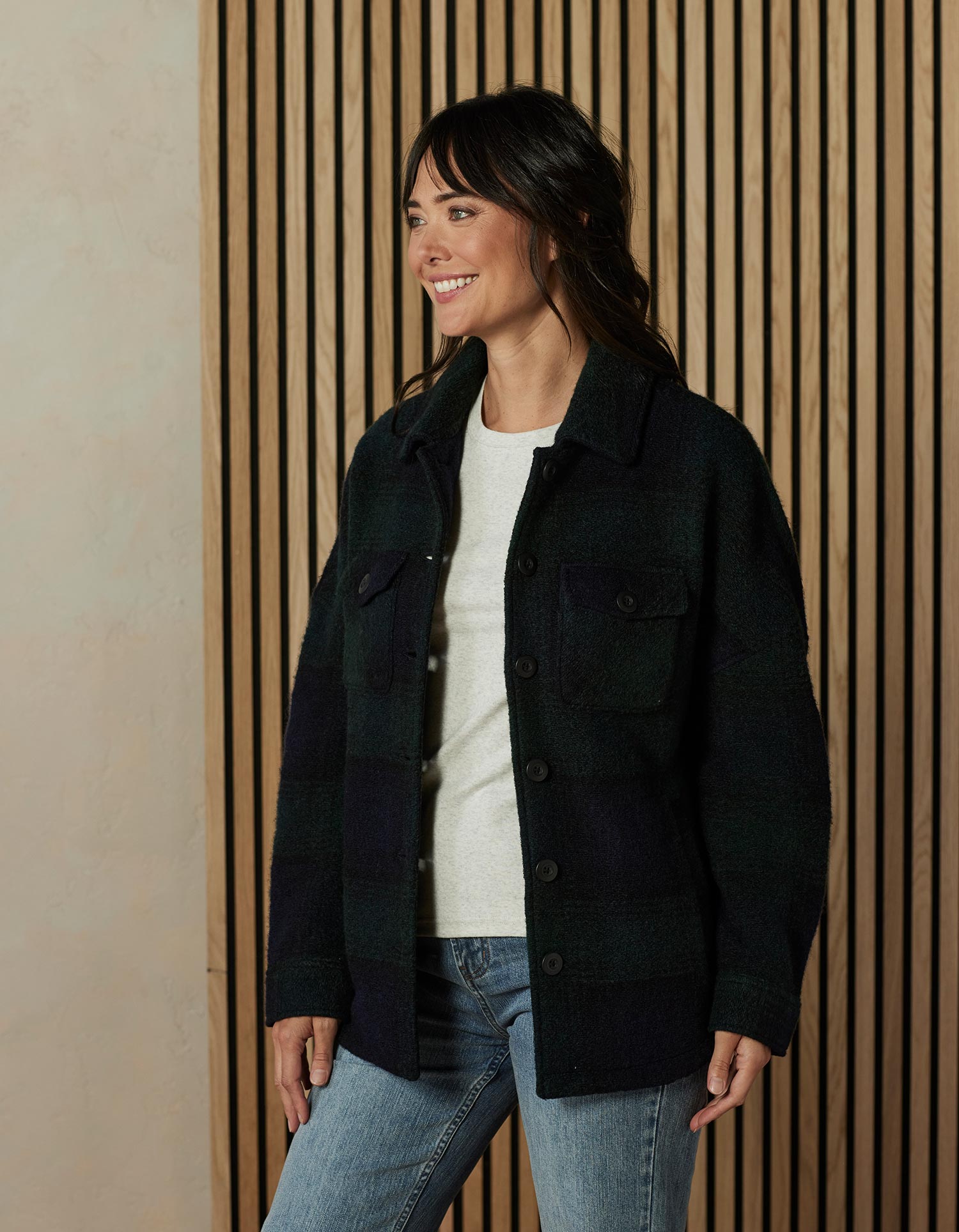 Women | Logan Ski Lodge Jacket | Blackwatch Plaid