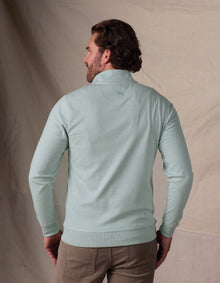 Men | Puremeso Weekend Quarter Zip | Mint