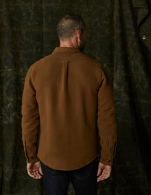 Men | Heavyweight Chamois Overshirt | Gold