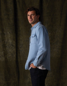 Men | Big Jake Shirt | Light Indigo