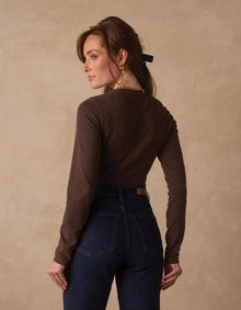 Women | Puremeso Everyday Crewneck | Java