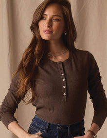 Women | Puremeso Henley | Java
