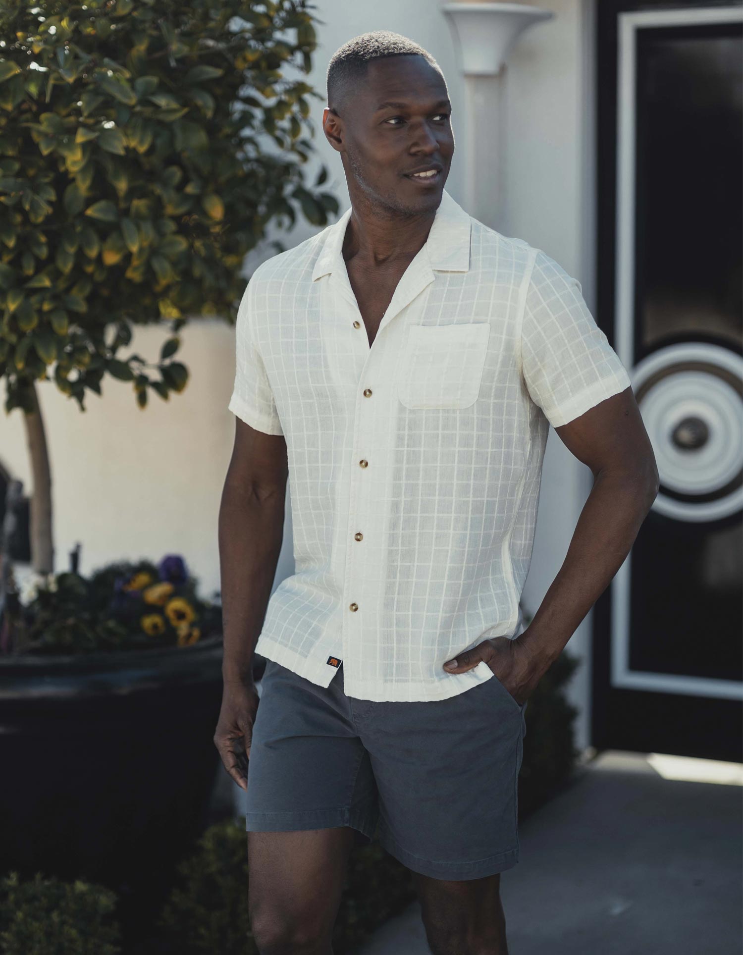 Men | Freshwater Camp Shirt | Oasis Ivory