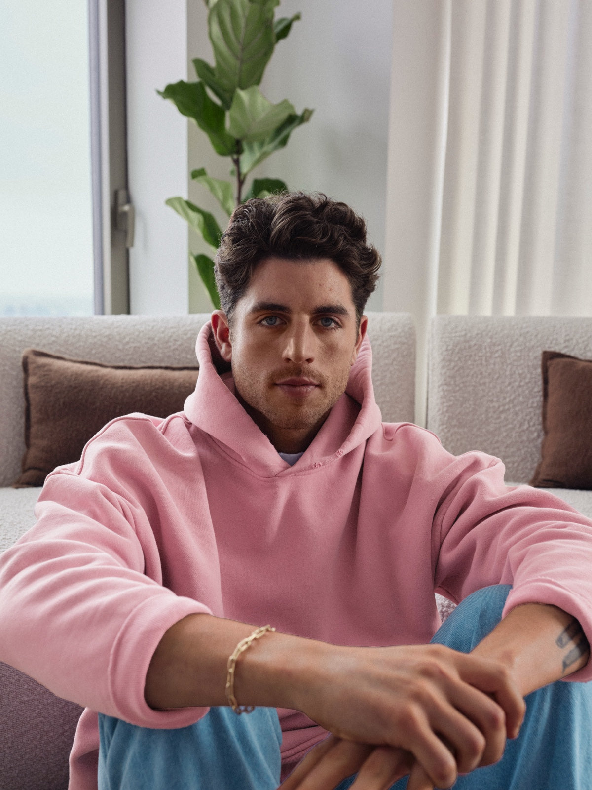 The Jumbo Hoodie | Strawberry Milk