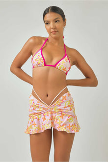 Women | Emma Drawstring Skirt | Pink Twinkle