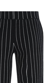 Pinstripe Knit Pants Reuben Oliver