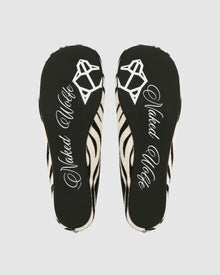 Womens | Pippa Pony Flat | Zebra