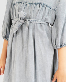 Kids | Pure Love Dress | Mid Denim