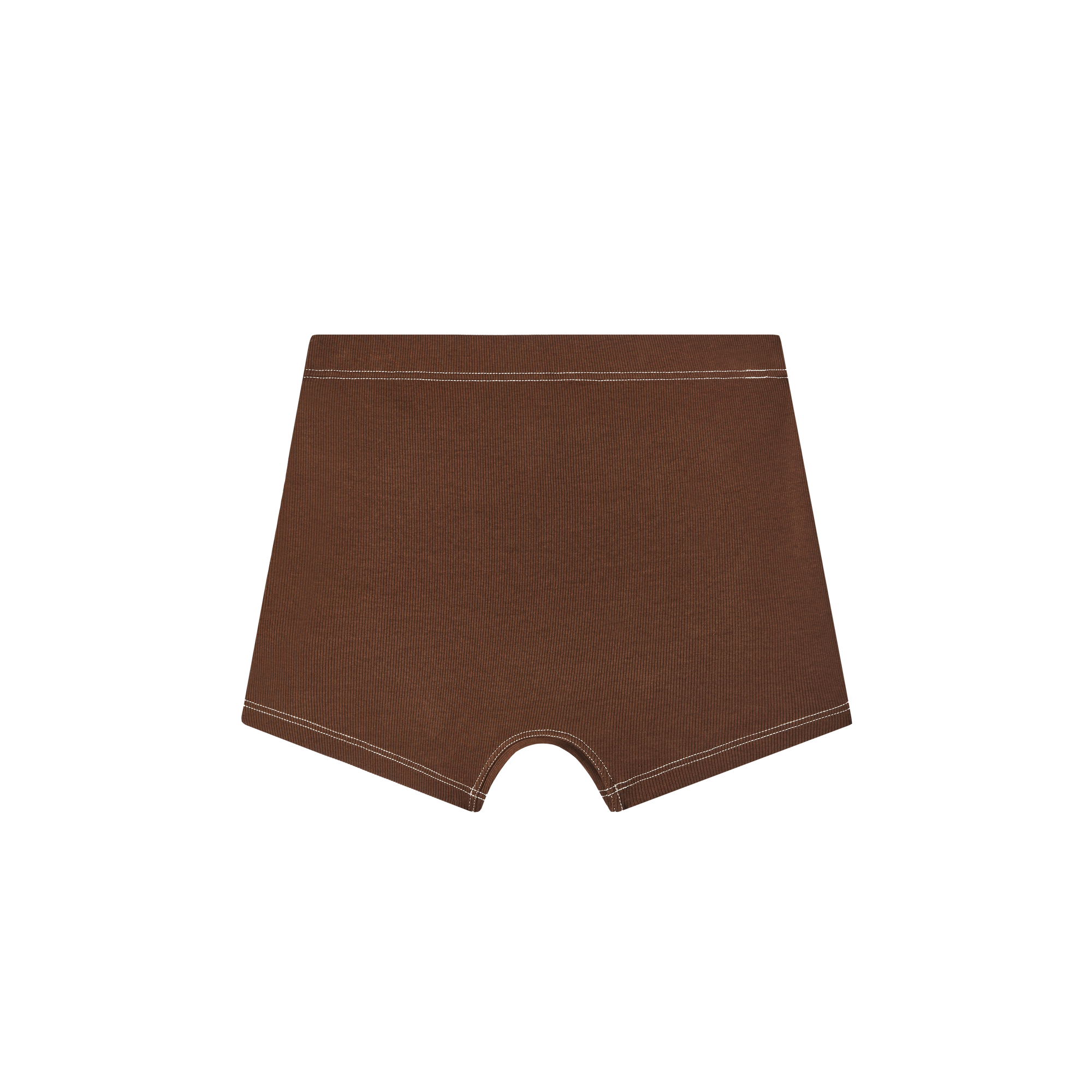 The Pleasing Ribbed Boxer Brief | Brown